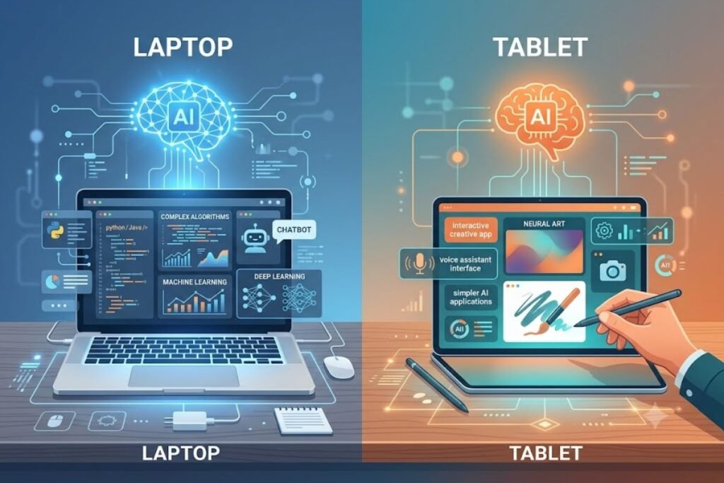 Difference Between a Laptop and a Tablet