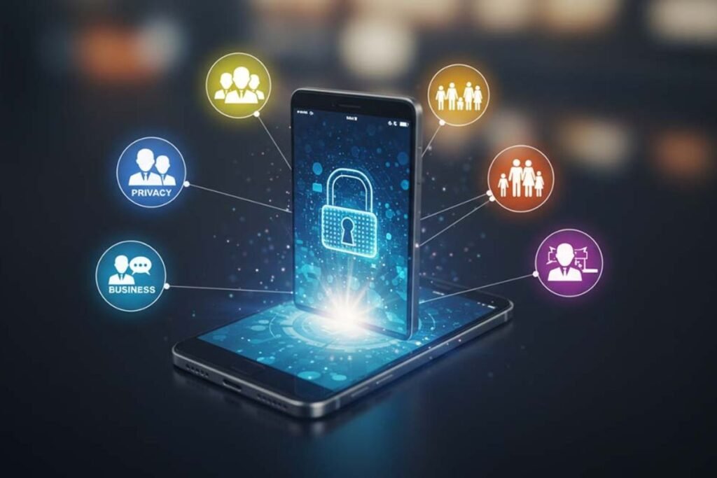 Anti-spyware phones with advanced mobile security features